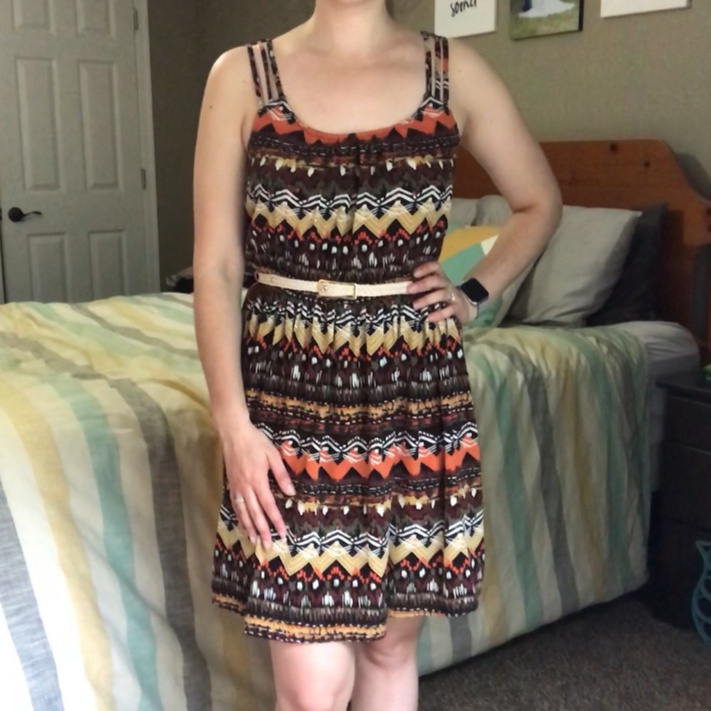 Patterned dress